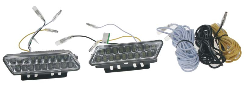 LED SVĚTLA PRO DENNÍ SVÍCENÍ, 100X25MM, ECE DRLMINI1810