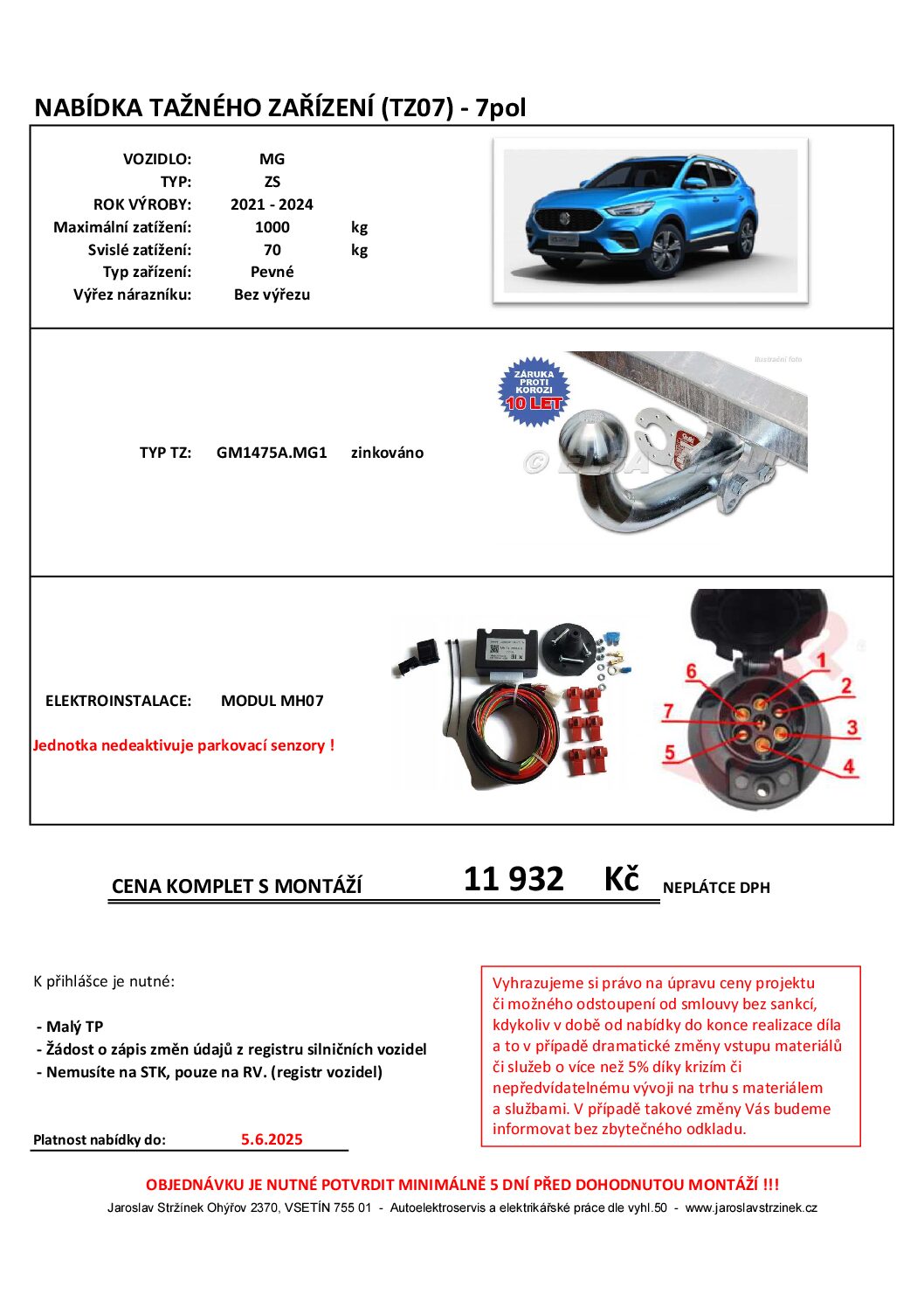 TAŽNÉ ZAŘÍZENÍ - MG_ZS 2021-2024 - Obrázek 7
